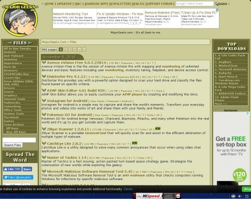 MajorGeeks Screen Cap with Installed Maxthon 4.9.3.1000.jpg
